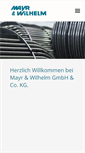 Mobile Screenshot of mayr-wilhelm.de